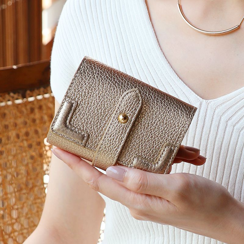 ゴールド・金色の春財布おすすめ|HerSchedule trunk mini wallet